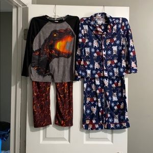 2 pairs of boys PJ’s
